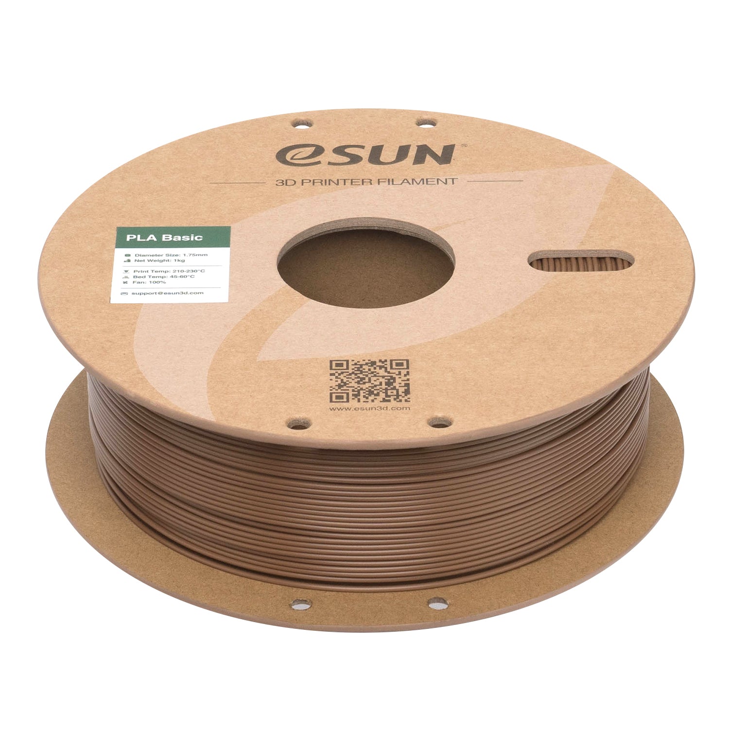 Filament PLA-Basic hnědá | eSUN