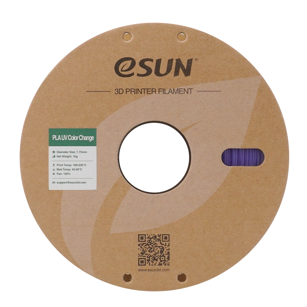 Filament PLA UV měnící barvu, fialová | eSUN