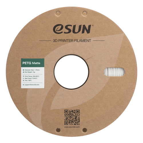 Filament PETG matný bílá | eSUN