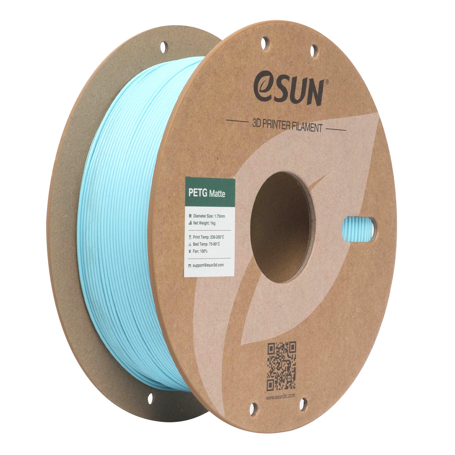 Filament PETG matný světle modrá | eSUN