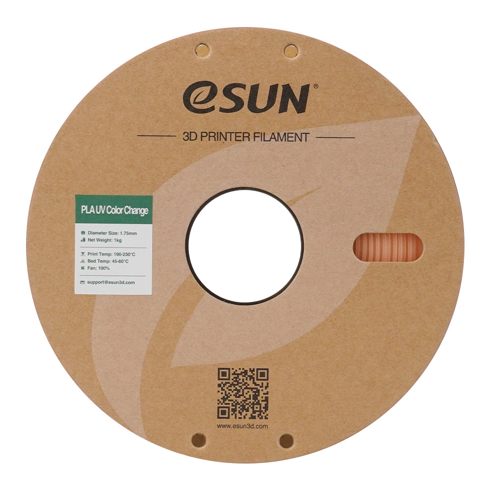Filament PLA UV měnící barvu, oranžová | eSUN