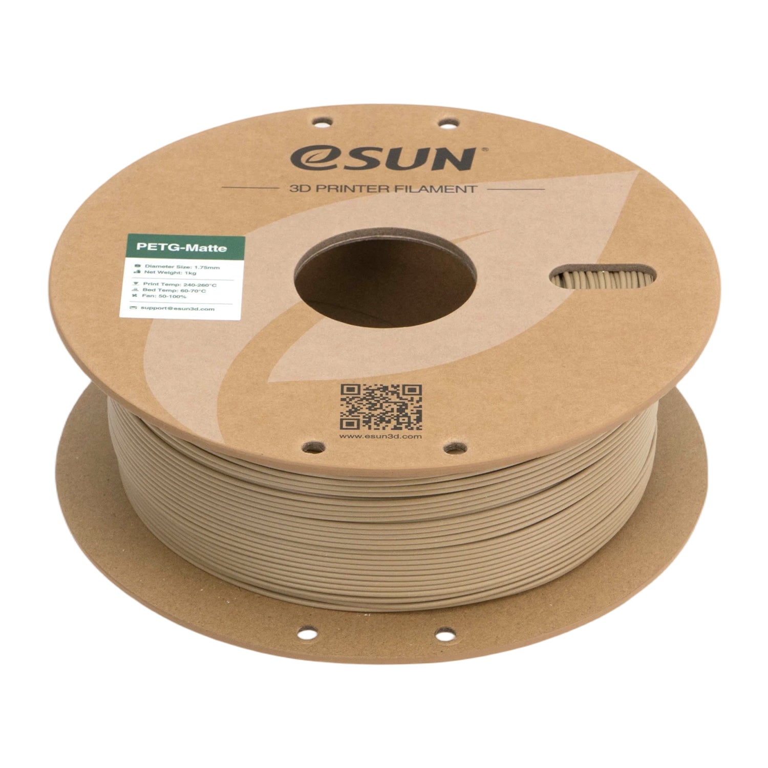 Filament PETG matná zemitá hnědá | eSUN