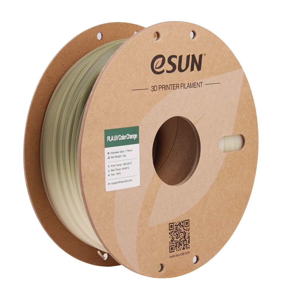 Filament PLA UV měnící barvu, zelená | eSUN