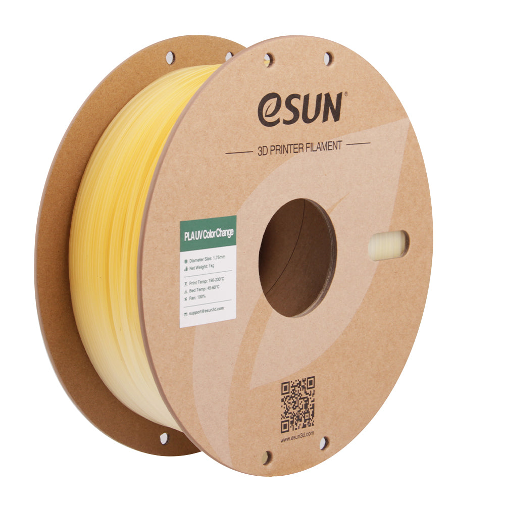 Filament PLA UV měnící barvu, žlutá | eSUN