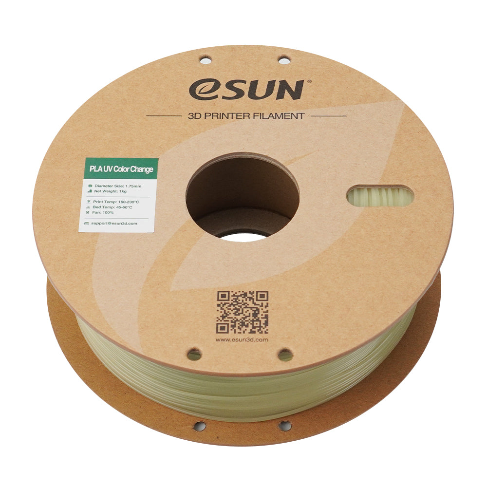 Filament PLA UV měnící barvu, zelená | eSUN