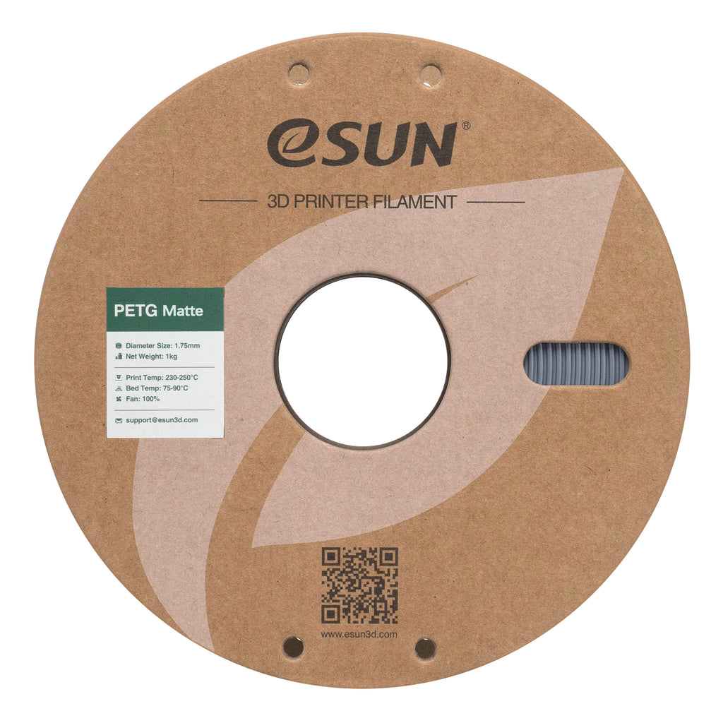 Filament PETG matná tmavě šedá | eSUN