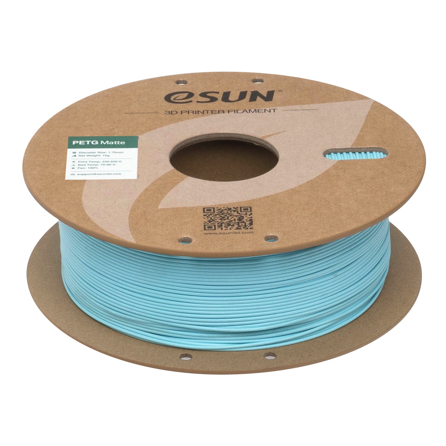 Filament PETG matný světle modrá | eSUN