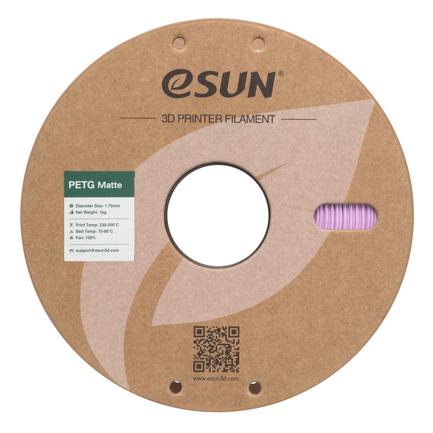 Filament PETG matný lila | eSUN