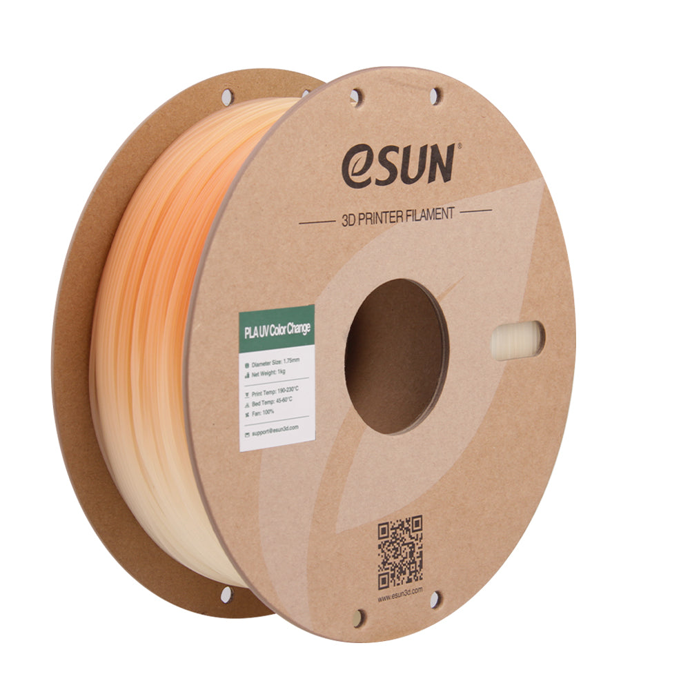 Filament PLA UV měnící barvu, oranžová | eSUN