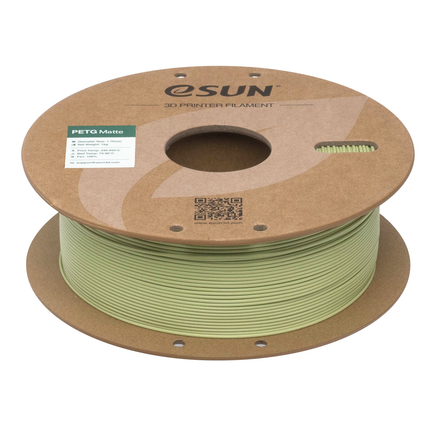 Filament PETG matný matcha zelená | eSUN