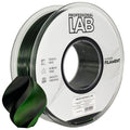 Cívka filamentu Silk PLA Dual Color černá zelená, Prof. Lab, 1,75 mm