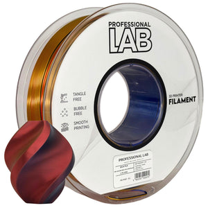 Filament Silk PLA Tri Color červená žlutá modrá | Prof. Lab