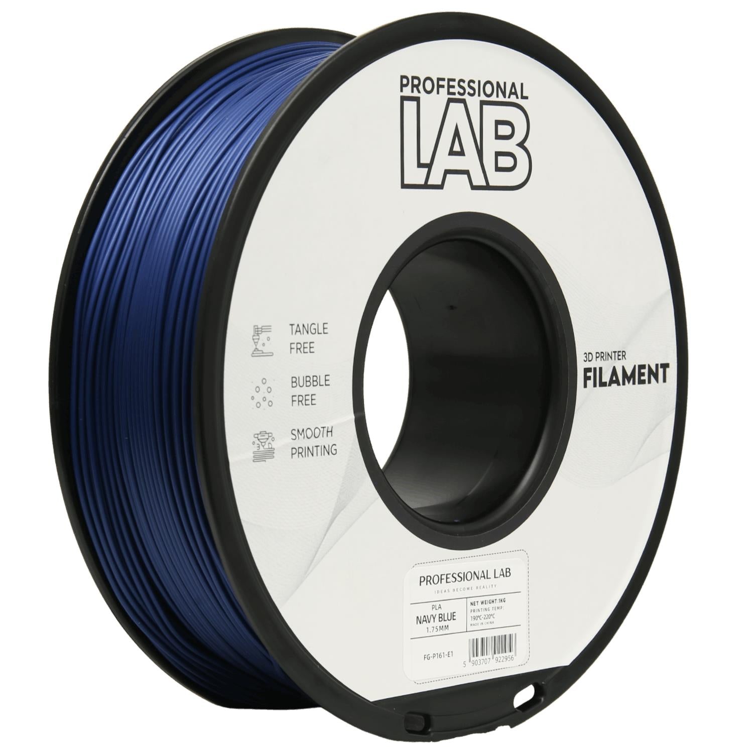 Cívka filamentu PLA námořnická modrá, Prof. Lab, 1,75 mm