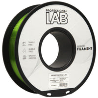 Filament PETG průhledná zelená | Prof. Lab