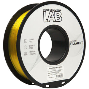 Filament PETG průhledná žlutá | Prof. Lab