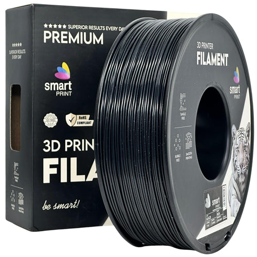 Cívka filamentu ASA černá, Smart Print, 1,75 mm