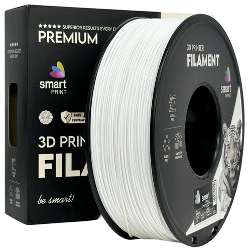 Cívka filamentu ASA bílá, Smart Print, 1,75 mm
