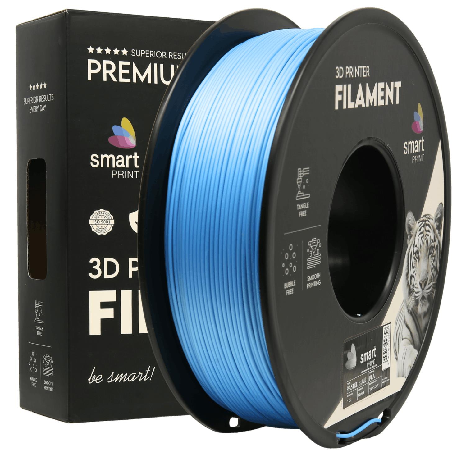 Cívka filamentu PLA pastelová modrá, Smart Print, 1,75 mm