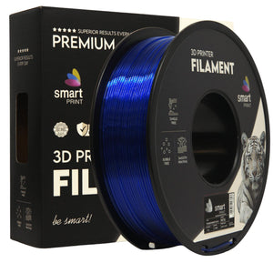Filament PETG průhledná modrá | Smart Print
