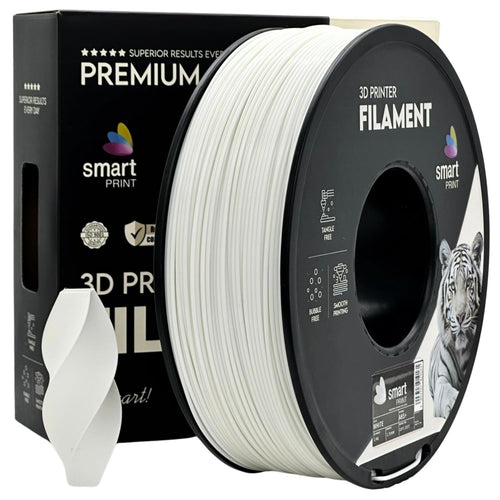 Cívka filamentu ABS+ bílá, Smart Print, 1,75 mm