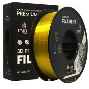 Filament PETG průhledná žlutá | Smart Print