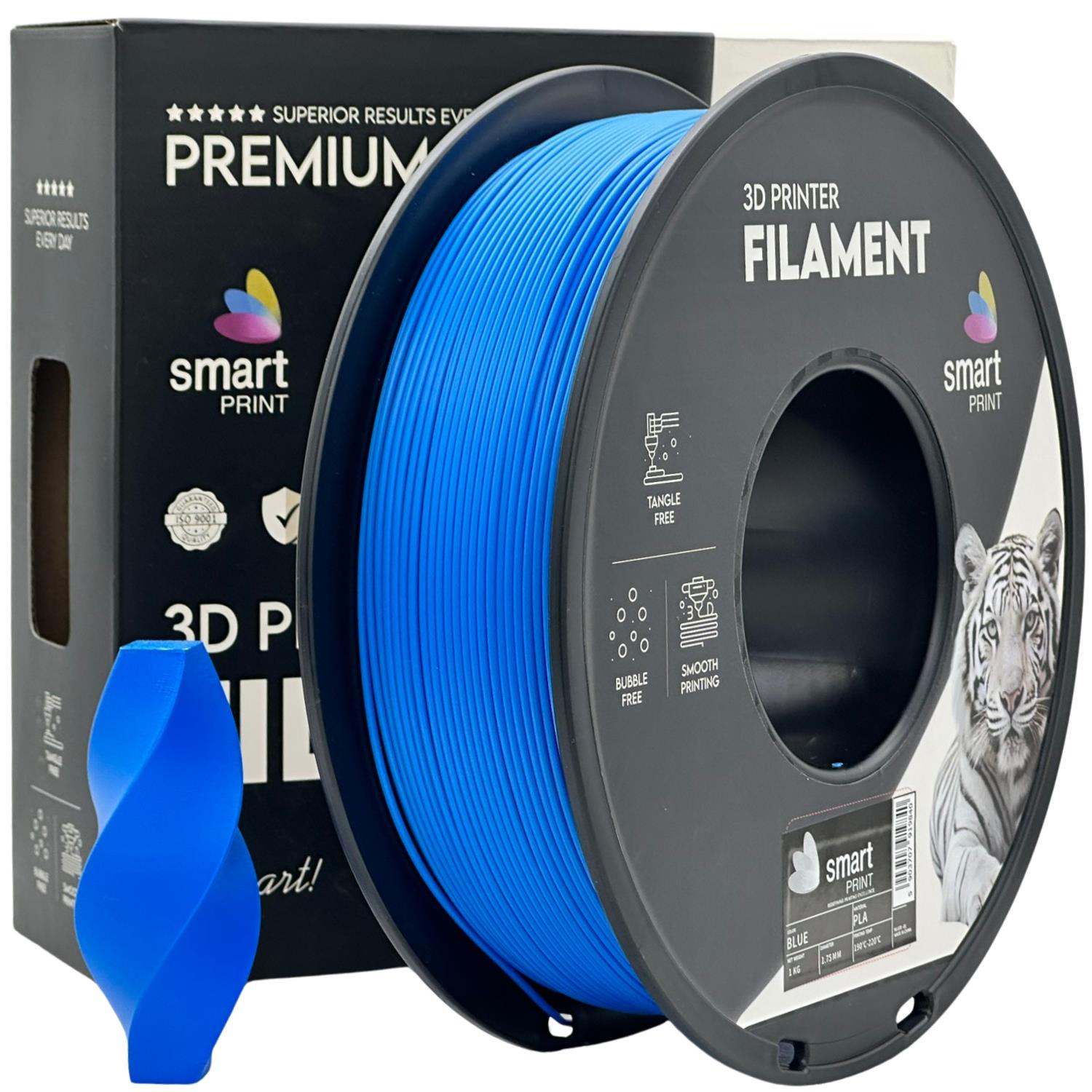 Cívka filamentu PLA modrá, Smart Print, 1,75 mm
