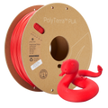 Cívka filamentu PLA matná červená, Polymaker, 1,75 mm