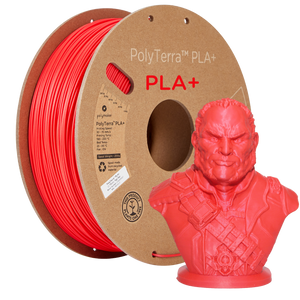 Filament PLA+ saténová červená | Polymaker